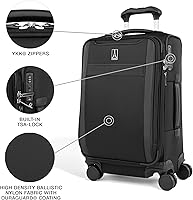 Travelpro ビジネスバッグ Soft Sided Medium Check In Spinner | Versapack+ by Travelpro